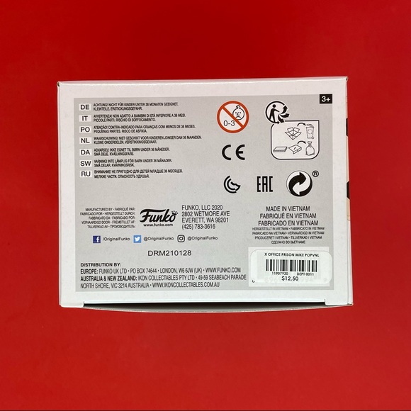 Funko Toys Funko Pop Prison Mike Michael Scott The Office Hot Topic